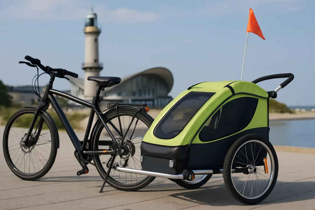 Fahrradanhänger mieten in Warnemünde