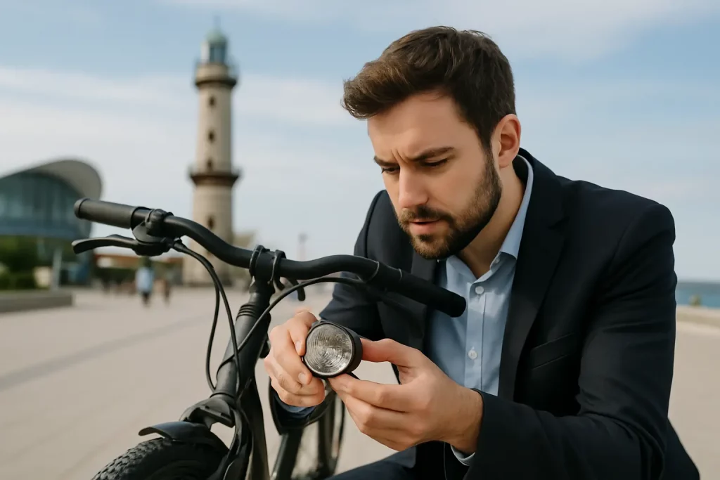 Fahrradlicht kaputt in Warnemünde? So löst du’s