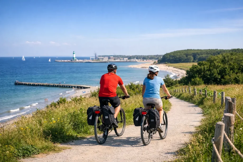 Beste Ostsee-Radwege im Rostock Umland