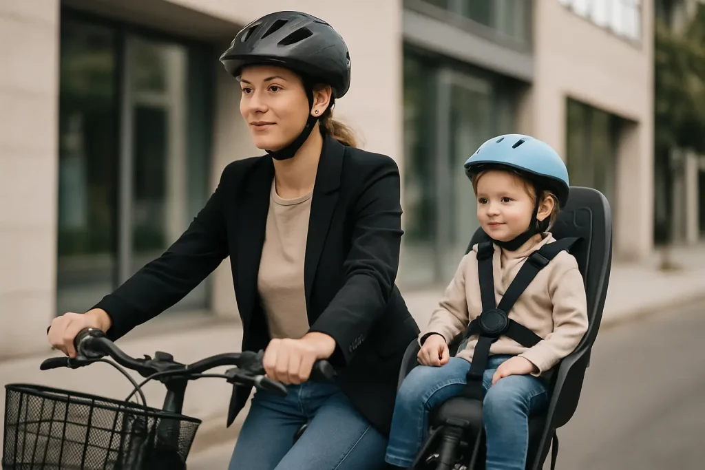 Fahrrad mieten mit Kindersitz: So wird’s entspannt