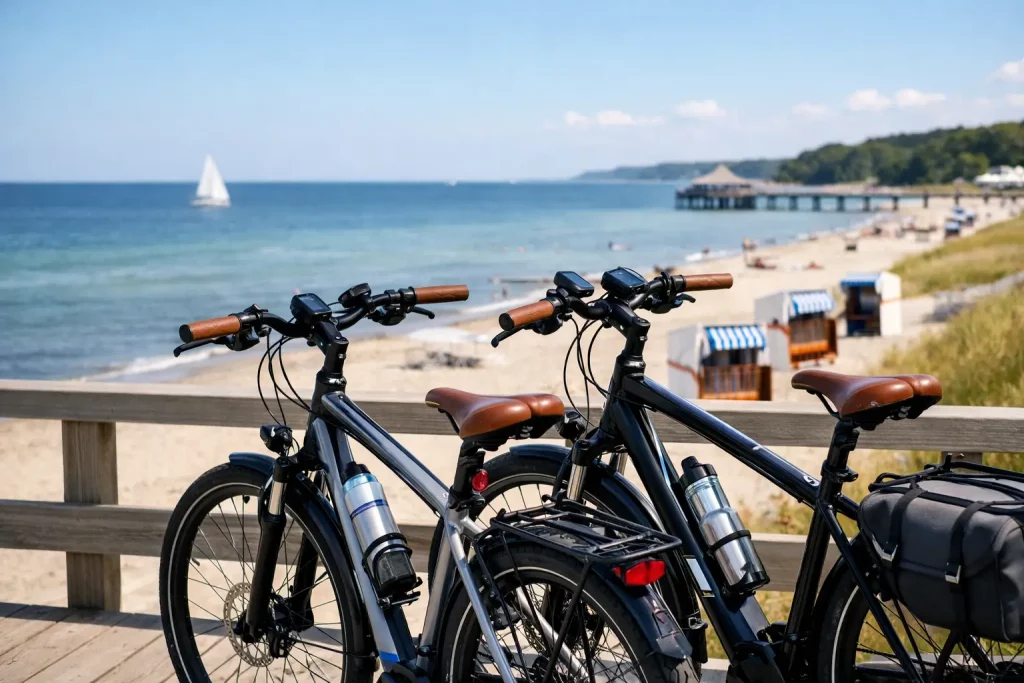 Premium Fahrradverleih an der Ostsee Küste