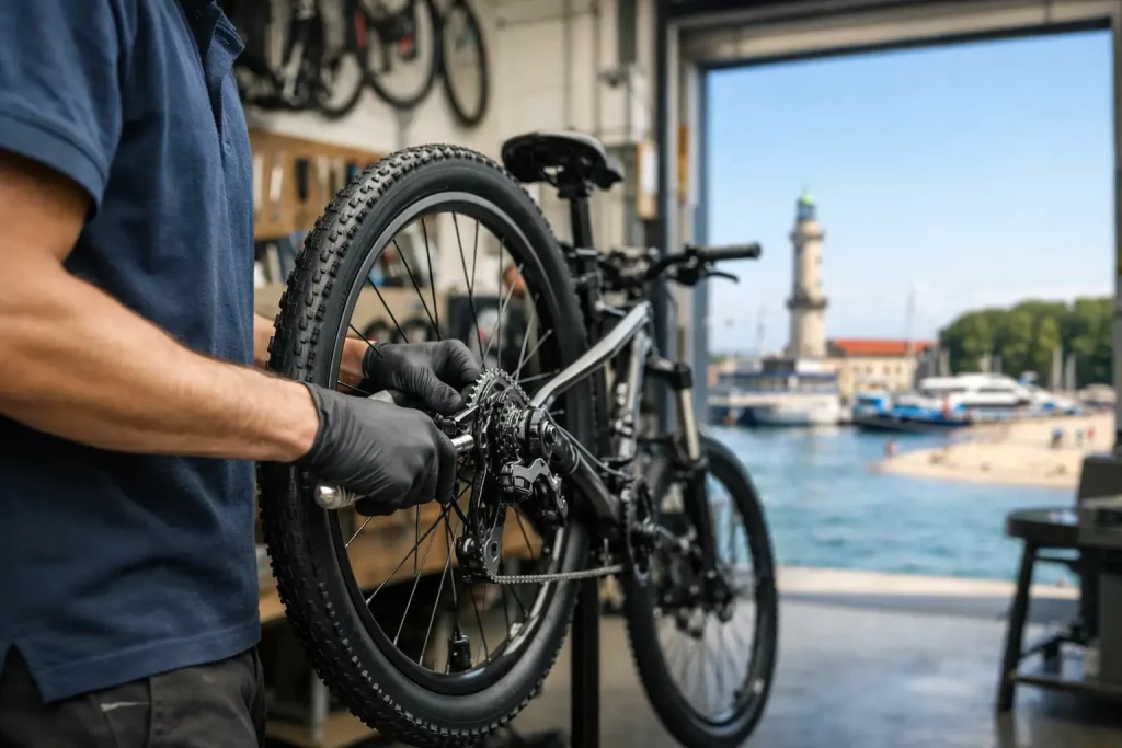 Fahrradwerkstatt Leistungen Rostock-Warnemünde