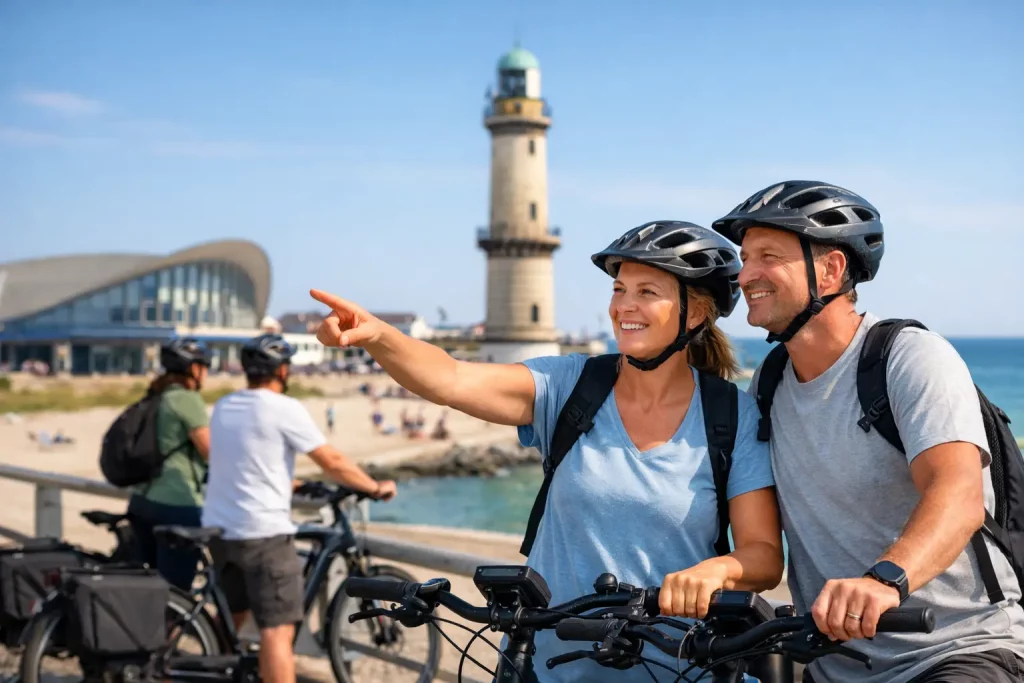 Geführte E-Bike Tour in Warnemünde lohnt sich